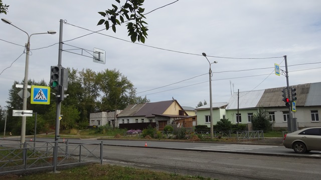 Светофор на ул. Целинной
